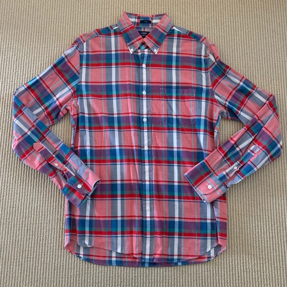 J. Crew Other - Men’s J. Crew Summer Plaid Button-Up